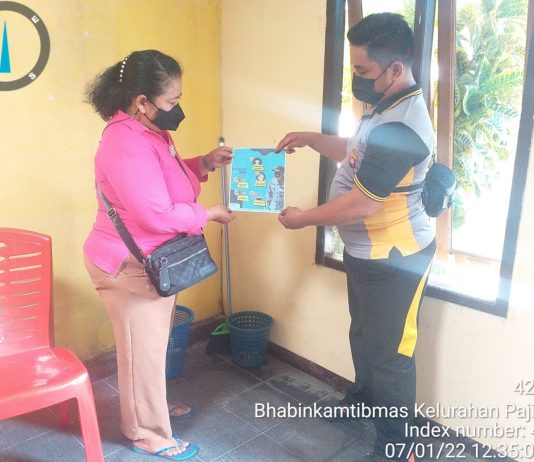 CEGAH KARHUTLA BHABINKAMTIBMAS HIMBAU WARGA AGAR TIDAK MEMBAKAR HUTAN/LAHAN