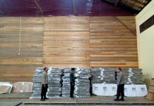 Pengamanan Gudang Logistik Pemilu oleh Polres Singkawang Ciptakan langkah Antisipasi Terbaik