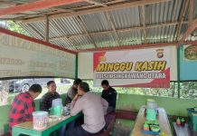 Laksanakan Minggu Kasih, Polsek Singkawang Utara Dengarkan Keluhan Masyarakat