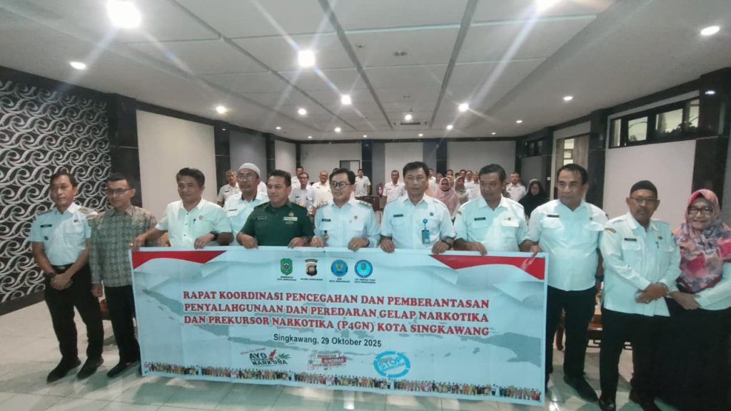 Rapat P4GN Singkawang Dorong Kolaborasi Lintas Sektor Hadapi Ancaman Narkoba